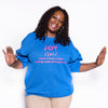 Hope Center Joy Crew Sweat Shirt - Cobalt Blue