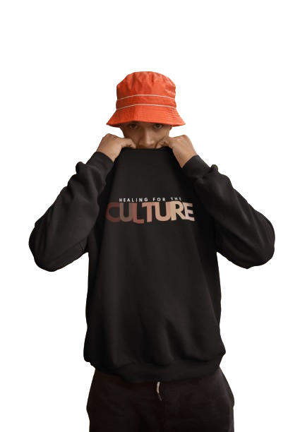 Hope Center Healing for the Culture - Crew Sweat Shirt - Black