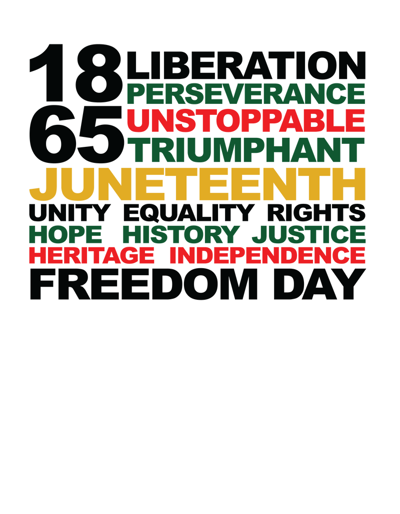 Juneteenth Short Sleeve T-Shirt - Black