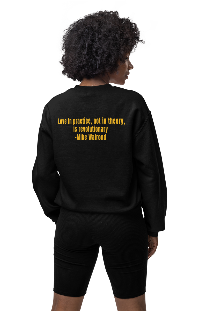 BHM - Love Revolutionary Crew Sweatshirt - Black