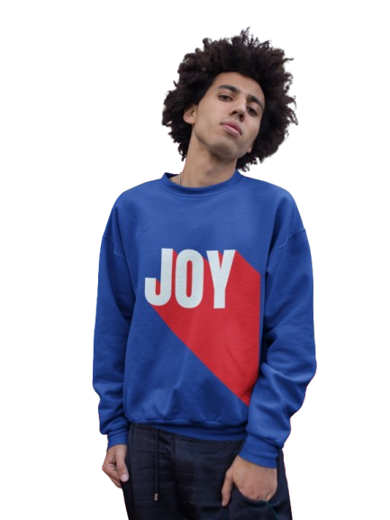 Hope Center - JOY - Crew Sweat Shirt - Blue