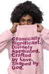 Cosmically Significant Crew Sweatshirt - Pink