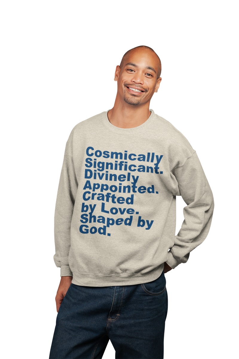 Cosmically Significant Crew Sweatshirt - Sand