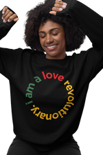 BHM - Love Revolutionary Crew Sweatshirt - Black