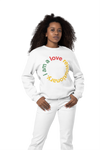 BHM - Love Revolutionary Crew Sweatshirt - White