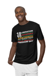 Juneteenth Short Sleeve T-Shirt - Black