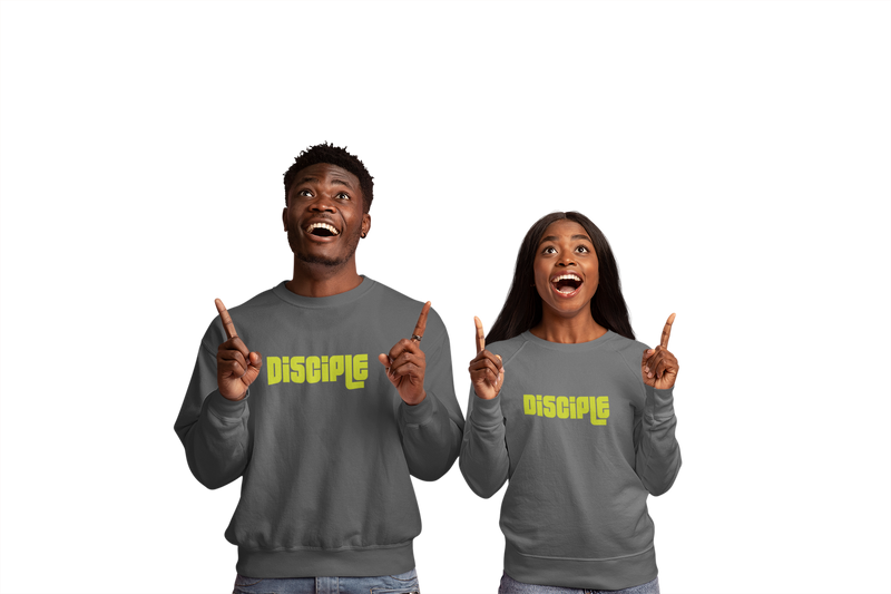 Disciple -  Crew Sweatshirt - Charcoal
