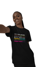 Women's History Month 2024 Short Sleeve T-Shirt - Black