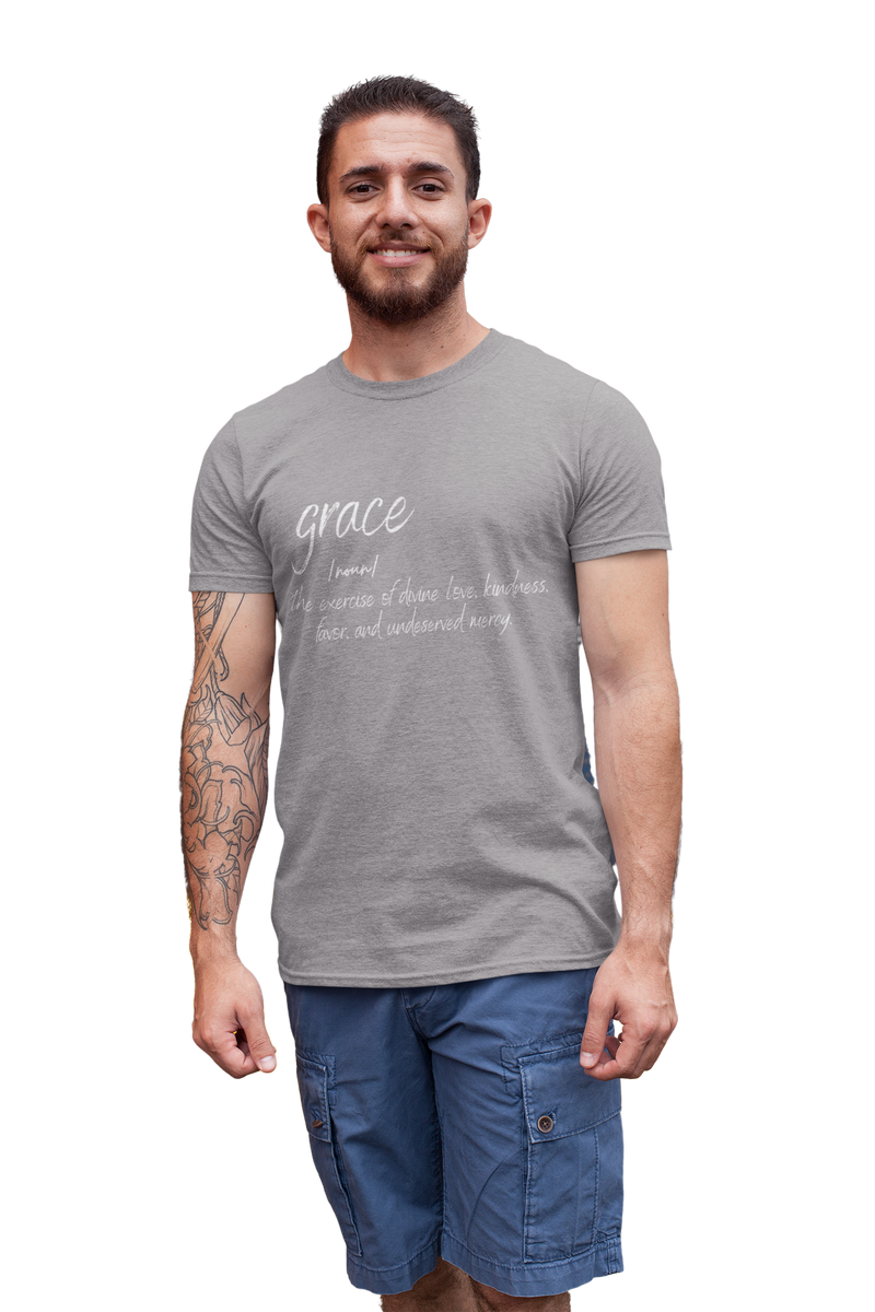 Hope Center Grace Short Sleeve T-Shirt - Heather Grey