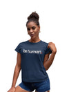 Be Human Shirt - Heather Navy