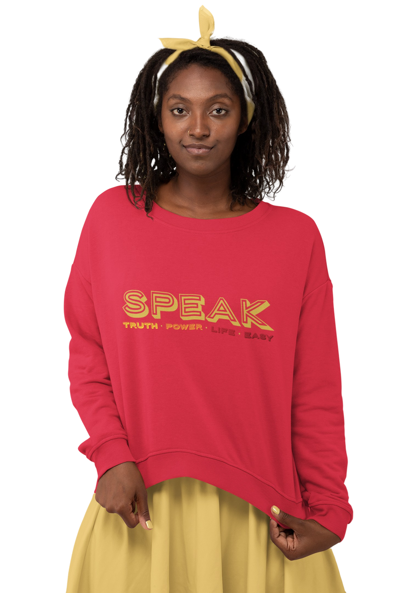 The Dream Center SPEAK  Sweatshirt - Red