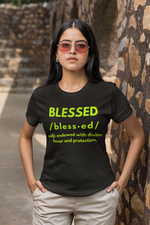 Hope Center Blessed Short Sleeve T-Shirt - Black