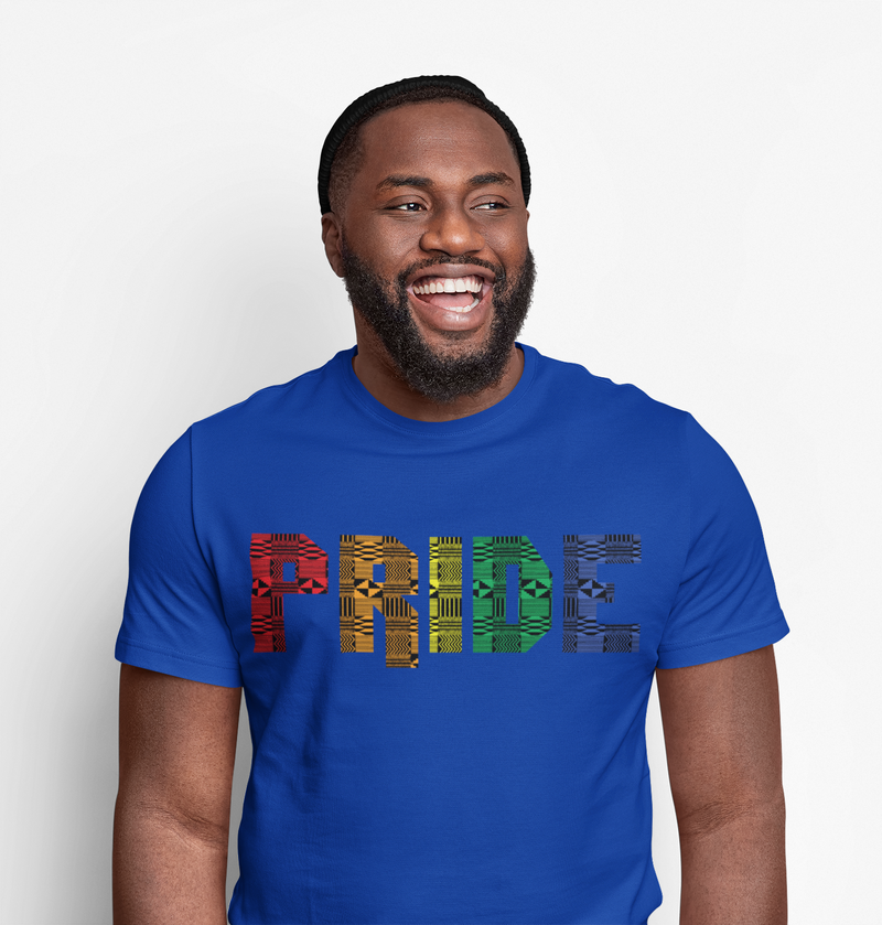 Kente Pride Shirt - Royal