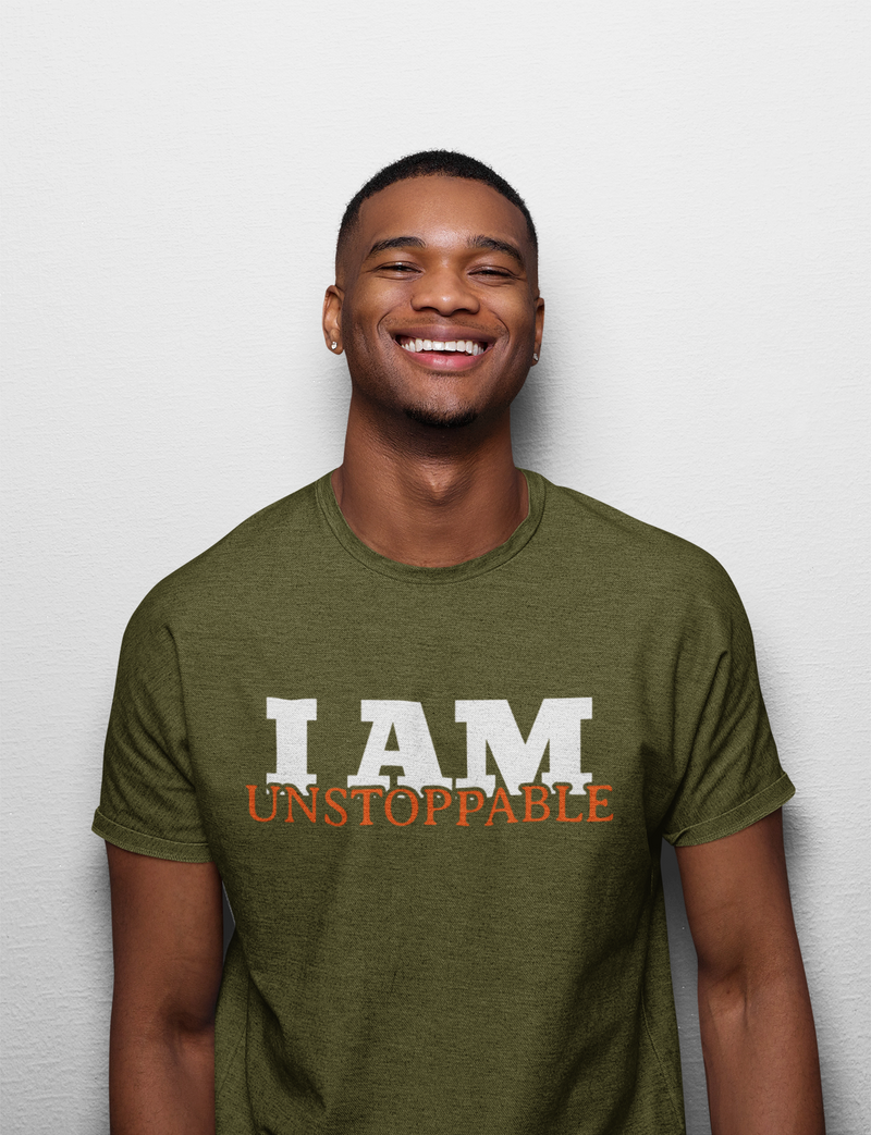 Unstoppable Short Sleeve T-Shirt - Heather Military Green